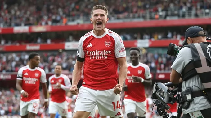 Viktor Gyokeres ghi cú đúp giúp Arsenal thắng hủy diệt 5-0 tân binh Leeds United.