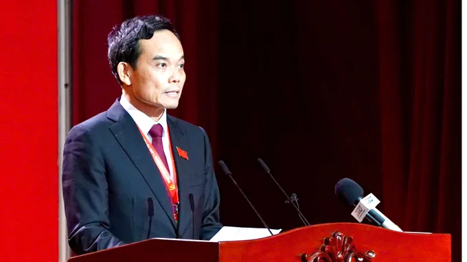 Bí thư Thành ủy TPHCM Trần Lưu Quang phát biểu bế mạc đại hội