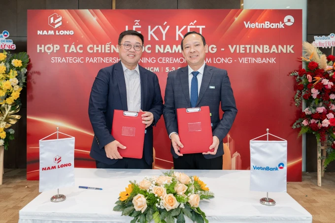 Nam Long và VietinBank ký kết hợp tác chiến lược