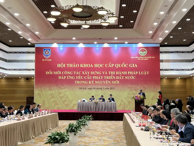 Quang cảnh hội thảo