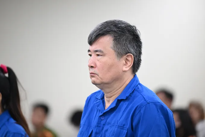 Cựu Phó Vụ trưởng Vụ Thị trường trong nước bị đề nghị 12-13 năm tù Bị cáo Nguyễn Lộc An. Ảnh: ĐỖ TRUNG