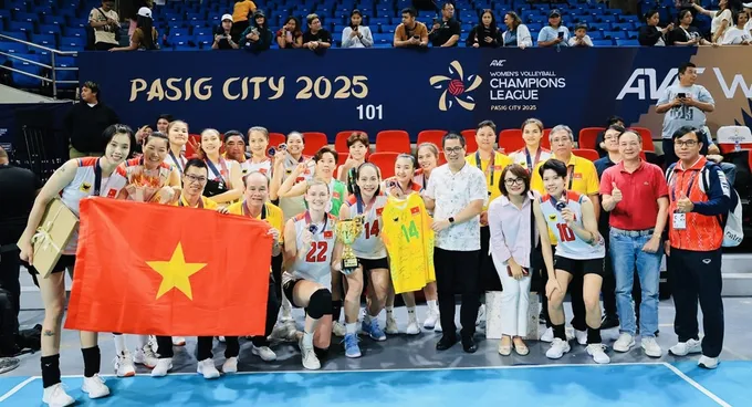 Đội VTV Bình Điền Long An sẽ có các mục tiêu quan trọng để phát triển thời gian tới. Ảnh: VTVBDLA