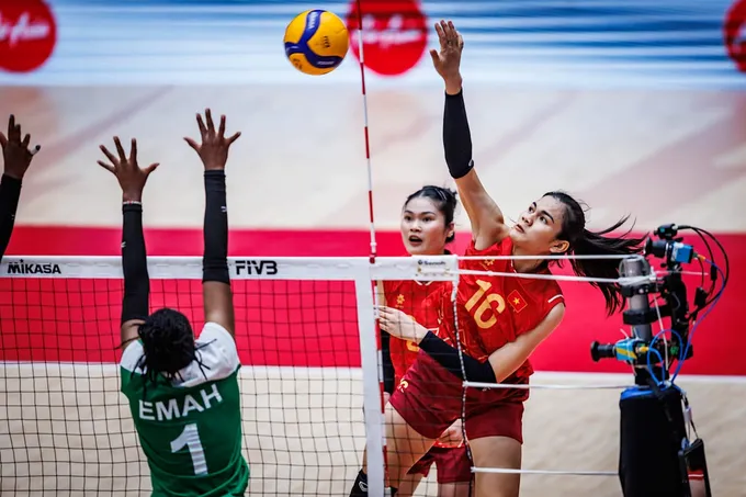 Đội tuyển bóng chuyền nữ Việt Nam được lên kế hoạch tập huấn tại Nhật Bản. Ảnh: FIVB