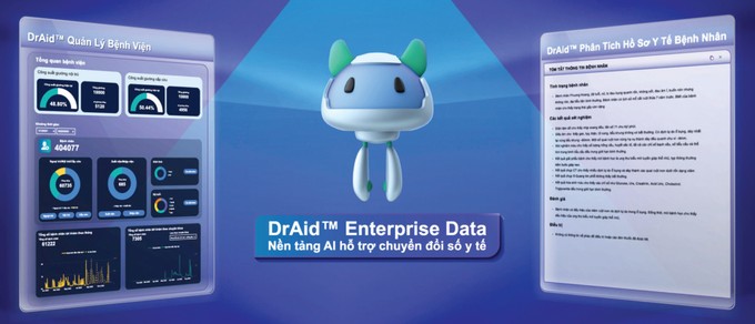 DrAid platform with applying generative AI, developed by VinBrain, is a practical tool for digital transformation in the healthcare sector Tet-40.jpg