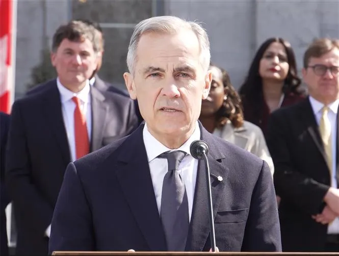 Thủ tướng Canada Mark Carney. Ảnh: TTXVN thu-tuong-canada.jpg