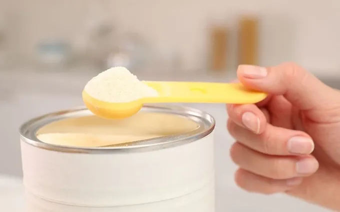 Ảnh minh hoạ sữa bột.