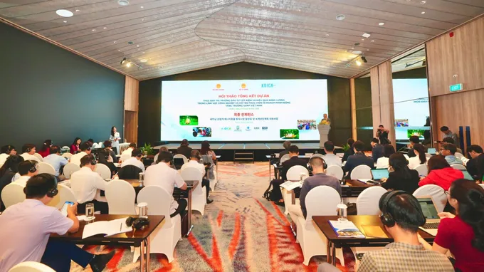 Hội thảo tổng kết dự án diễn ra sáng 25-9