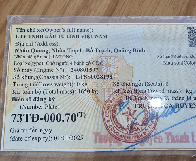 Người dân bỏ ra số tiền gần 700 triệu đồng mua xe điện, nhưng Công ty TNHH Đầu tư Linh Việt Nam lại đứng tên sở hữu 1000025784.jpg