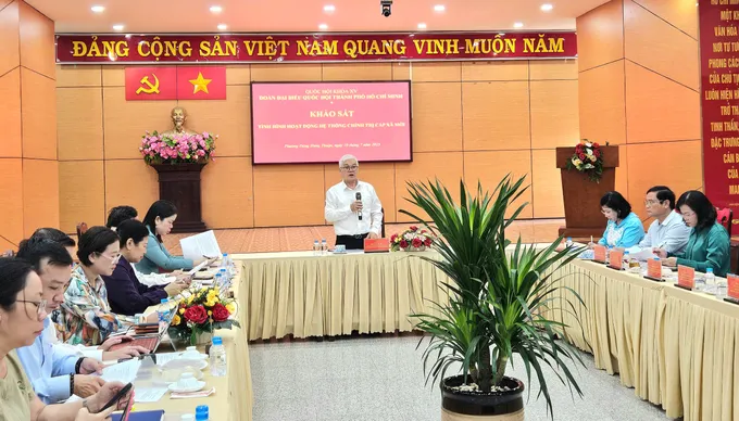 Đồng chí Nguyễn Văn Lợi chủ trì làm việc với phường Đông Hưng Thuận 65140f8c2daf9bf1c2be.jpg