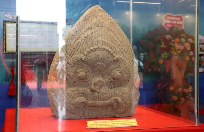 Champa cultural artifact recognized as national treasure