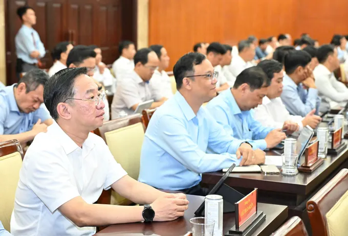 Các đại biểu dự hội nghị. Ảnh: VIỆT DŨNG 1-4. 11.jpg