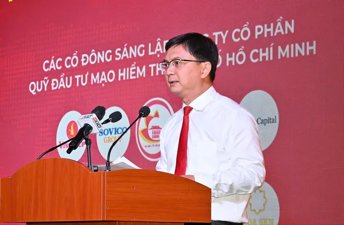 Phó Chủ tịch UBND TPHCM Nguyễn Mạnh Cường phát biểu. Ảnh: VIỆT DŨNG IMG_0117.jpeg