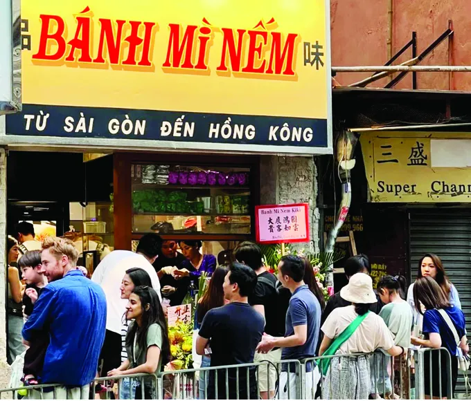 Bánh mì Nếm tại Hồng Công (ẢNH: FODDIE HONG KONG)