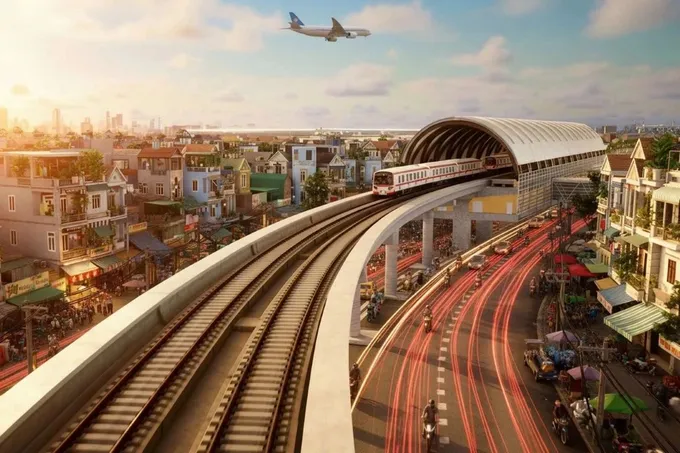 Phối cảnh của tuyến Metro Bến Thành - Tham Lương, kết nối trung tâm TPHCM với Tây Ninh. Ảnh: MAUR A3.jpeg