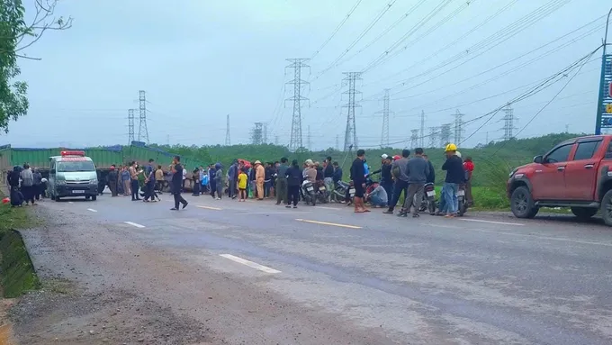 Hiện trường vụ tai nạn 