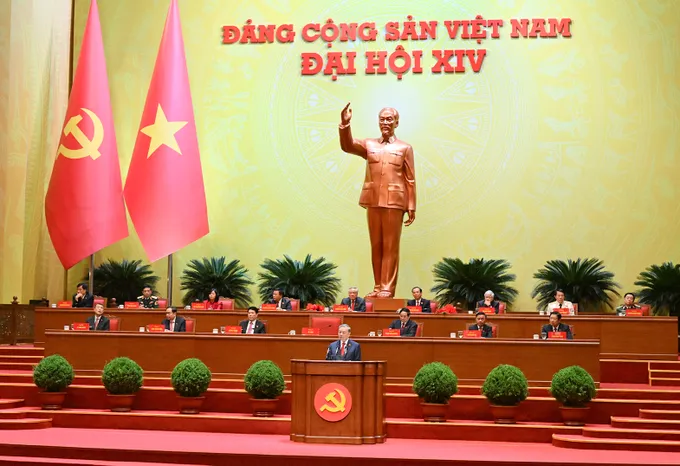 Tổng Bí thư Tô Lâm phát biểu tại phiên bế mạc, chiều 23-1