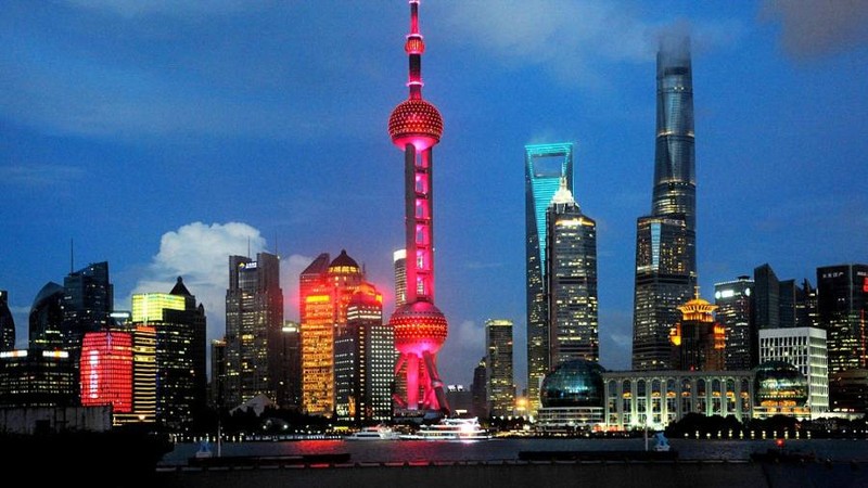 中國今年 GDP 預計增長 6% 至 6.5%。圖為中國上海浦東一瞥。（示意圖源：互聯網）