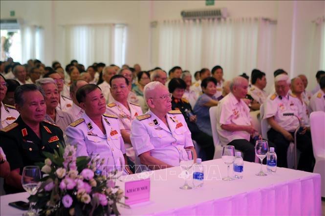 越南人民海軍傳統聚會現場一瞥。（圖源：越通社）