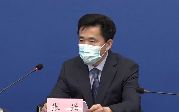 中共北京市委組織部副部長張強17日在新聞發佈會上表示，新發地市場疫情發生以來，已對35萬6000人進行了新冠病毒核酸檢測。（圖源：視頻截圖）