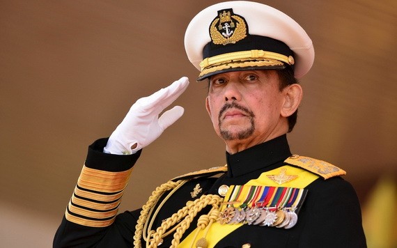 汶萊達魯薩蘭國國王蘇丹哈桑納爾‧博爾基亞。（圖源：Getty Images）