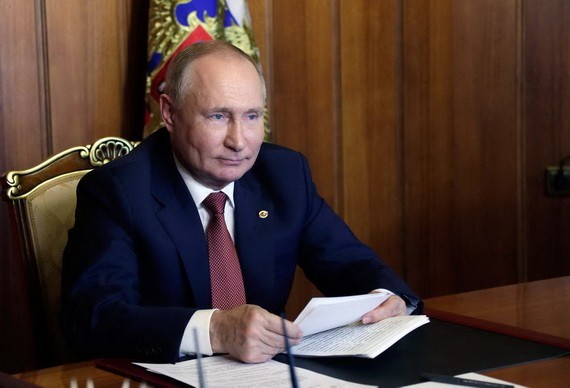 俄羅斯總統普京。（圖：AFP）