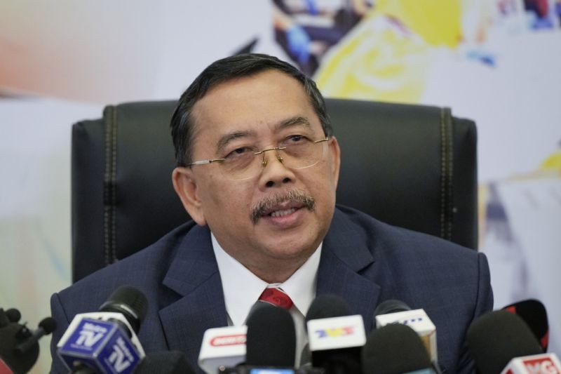 馬來西亞選舉委員會主席沙勒（Abdul Ghani Salleh）。（圖：AP）