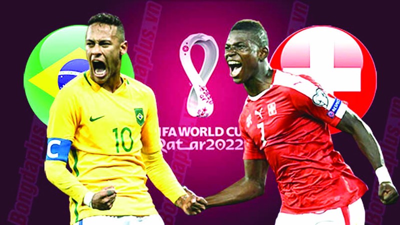 巴西隊能否擊敗瑞士隊？（圖：互聯網）