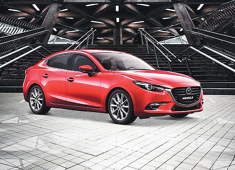 New 2017 Mazda 3 Upgrade Announced  TW White  Sons