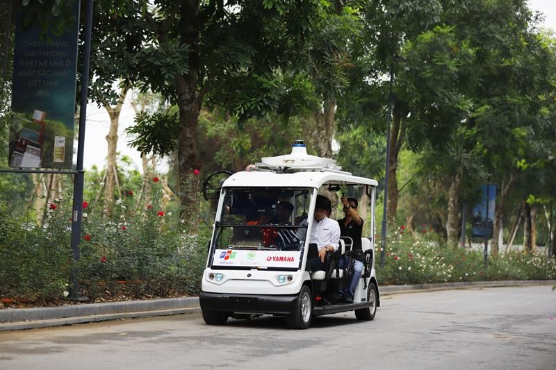 Lộ trình tuyến xe buýt điện E09 KĐT Smart City  Đường Thanh Niên  Công  viên nước Hồ Tây