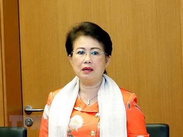 同奈省國會代表團長、省委副書記潘氏美清