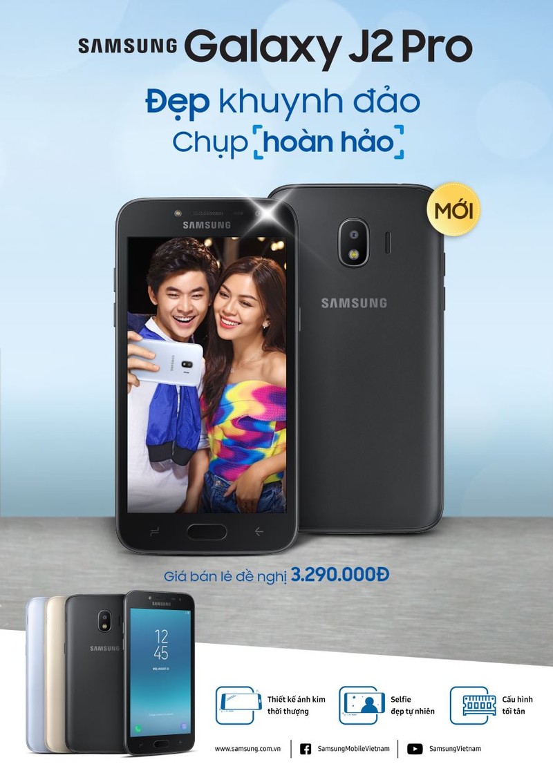 Samsung Ra Mắt Galaxy J2 Pro | Chuyên Trang Thể Thao