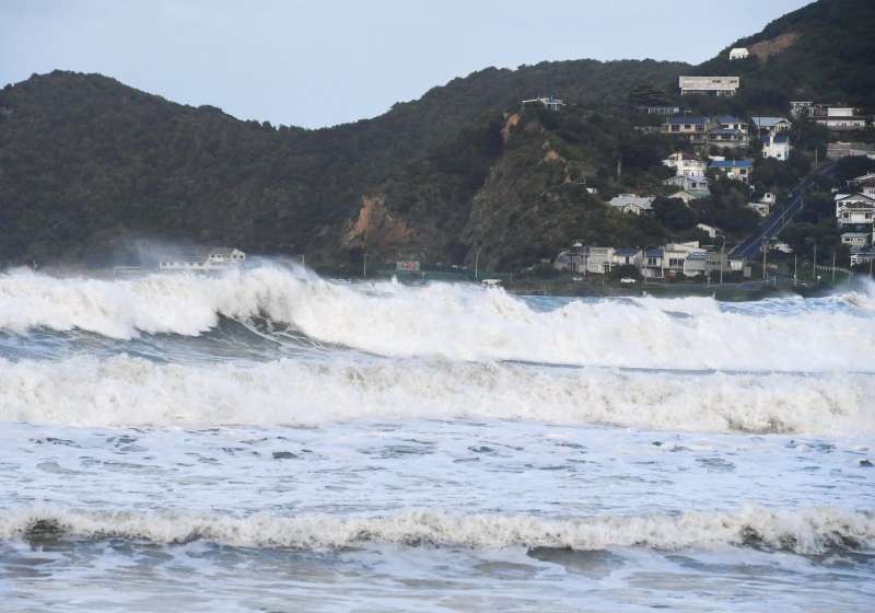 新西蘭大部分地區由於同時存在明顯的地面沉降，同期海平面上升可能超過1米。圖源：互聯網