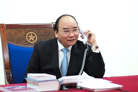 國家主席阮春福致賀電。