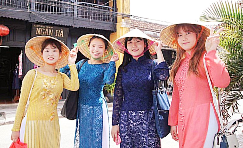 韓國是有最多遊客來越南觀光的亞洲國家。
