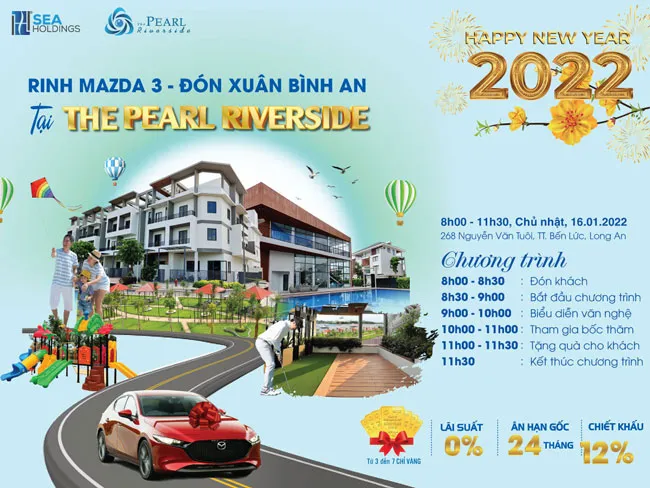 Lễ bốc thăm trao tặng Mazda3 – Đón xuân bình an tại The Pearl Riverside ảnh 1 Lễ bốc thăm trao tặng Mazda3 – Đón xuân bình an tại The Pearl Riverside ảnh 1