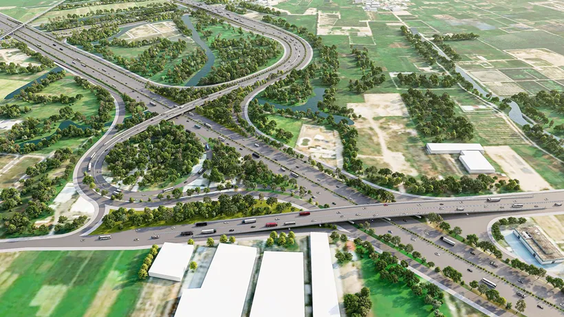 Phối cảnh dự án cao tốc TPHCM - Mộc Bài dự kiến hoàn thành năm 2027.