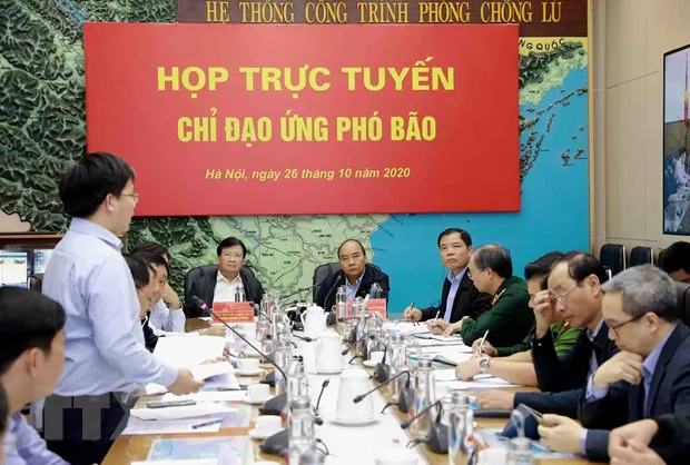 Thủ tướng yêu cầu đảm bảo an toàn cho người dân trước bão số 9 hình ảnh 2 Thu tuong yeu cau dam bao an toan cho nguoi dan truoc bao so 9 hinh anh 2