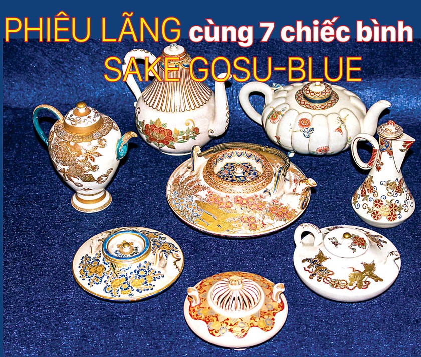 Phiêu lãng cùng 7 chiếc bình Sake Gosu-Blue ảnh 1