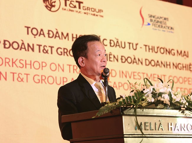 T&T Group hợp tác thương mại và đầu tư với Liên đoàn DN Singapore ảnh 1