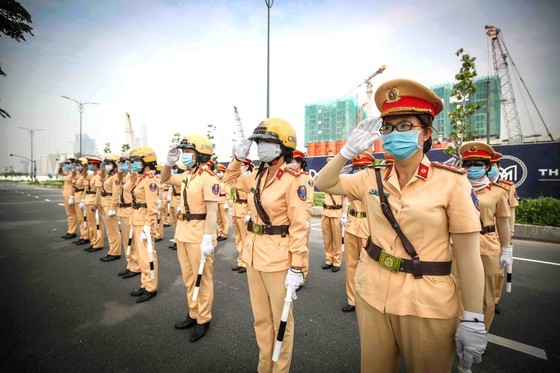HCMC to first introduce traffic policewomen team on August 25 ảnh 1