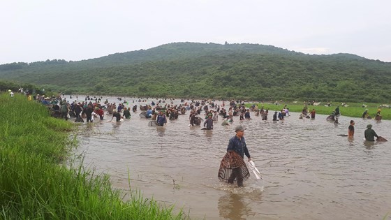 Thousands of people attend fishing festival in Ha Tinh province ảnh 1