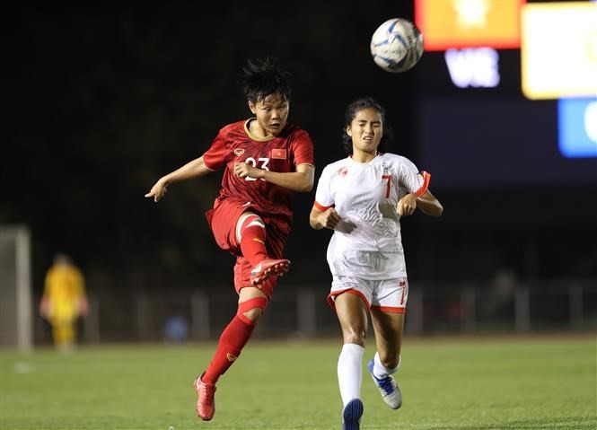 Vietnam women enter SEA Games football’s final ảnh 7