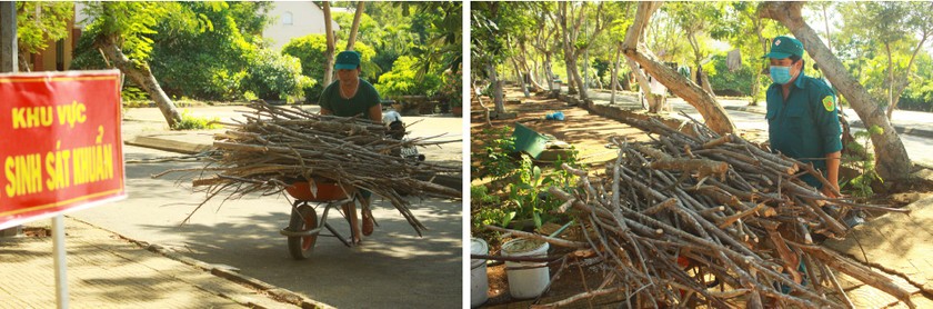 Field hospital gets meals from local soldiers during Covid-19 ảnh 2