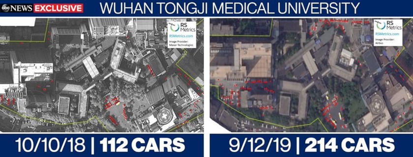 Dữ liệu vệ tinh cho thấy Covid-19 có thể đã tấn công Trung Quốc từ mùa thu năm ngoái ảnh 1