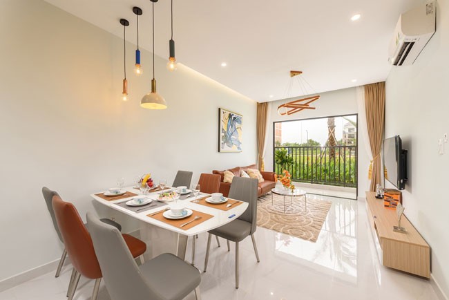 Cận cảnh căn hộ 3 phòng ngủ Lovera Vista đa công năng sử dụng ảnh 2
