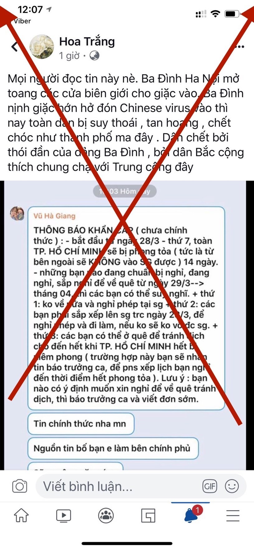 UBND TPHCM bác tin đồn phong tỏa toàn bộ Thành phố ảnh 1