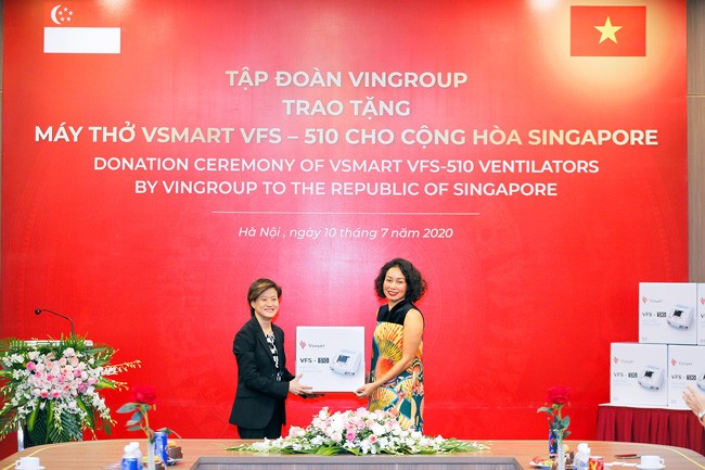 Vingroup trao tặng 1.000 máy thở cho Nga, Ucraina Và Singapore ảnh 2