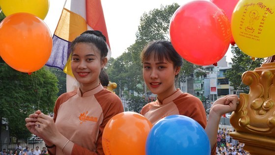 Pháºt giáo Viá»t Nam có nhiá»u Äóng góp quan trá»ng và o sá»± phát triá»n cá»§a Äất nưá»c ảnh 4