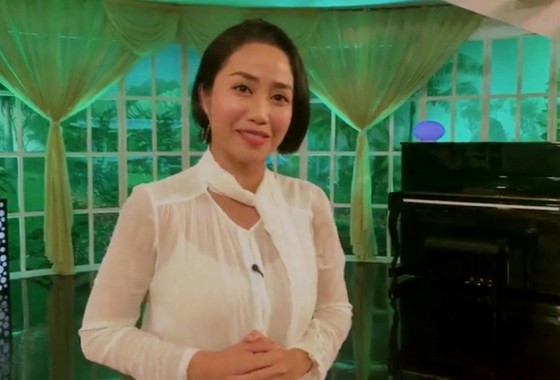 Vietnamese artists send heartfelt thanks to frontline soldiers against COVID-19 ảnh 8