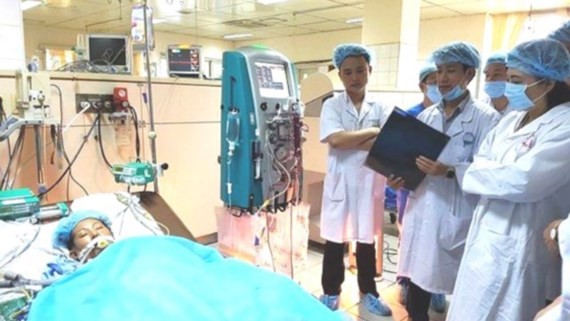 One of the patients in the dialysis incident  (Photo: SGGP)